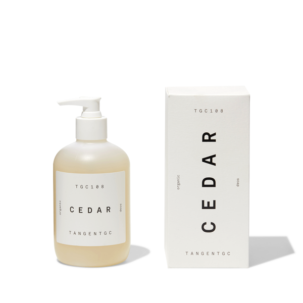Organic cedar soap - 350 ml